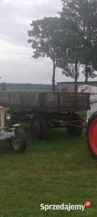 Przyczepa d44 Autosan Sanok nie wywrotka Tanio Przyczepy rolnicze Brzeg