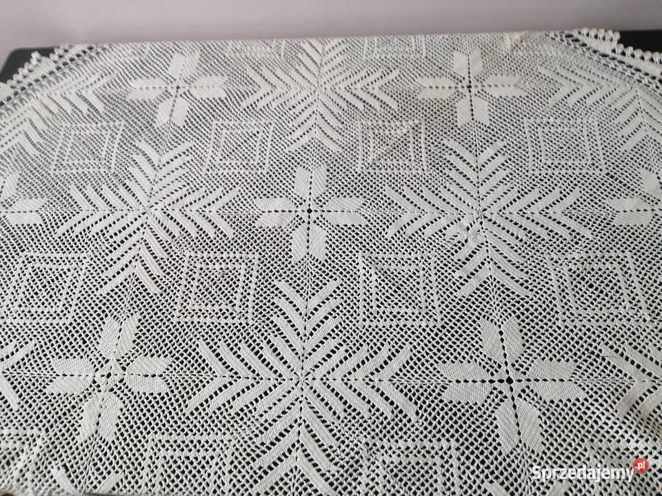 obrus serweta antyk staroć szydełkowa Gdynia