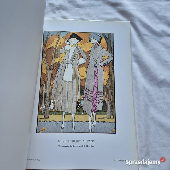 La mode parisienne art deco secesja plakat Brzesko