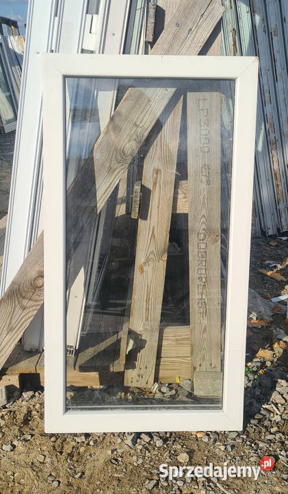 OKNA KacprzaK Witryna 58X106 FIX Używany PCV Siedlce