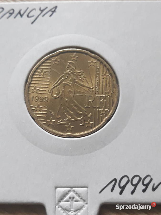 20 Eurocentów Francja 1999 r 2001 r 2008 r Konin