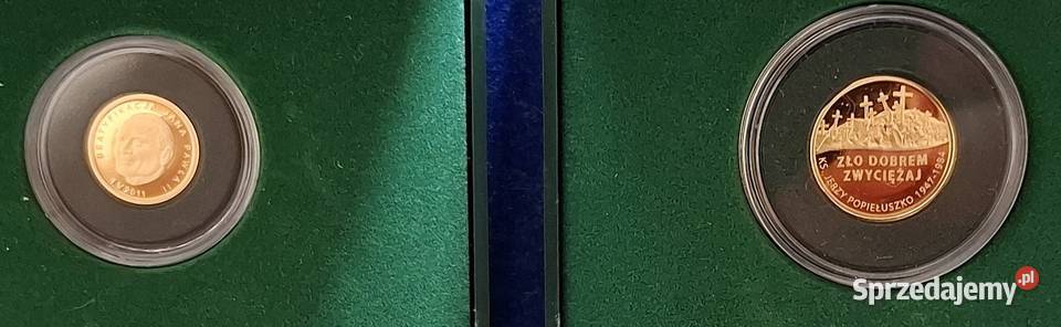Złota Moneta Kolekcjonerska 37 Ks Jerzy Gliwice