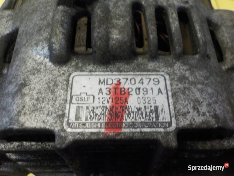 PAJERO 35 GDI 02r 203 6G74 alternator MD370479 Suków