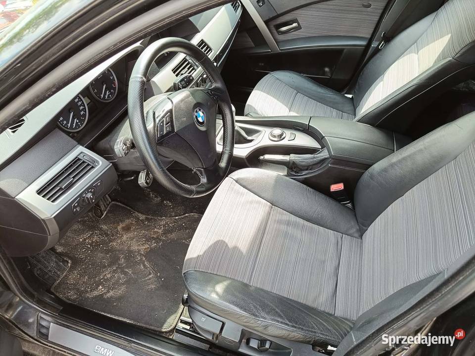 BMW e60 5 520i 22 benzyna m54 170 m pakiet 1 2200cm3 Pruszcz Gdański
