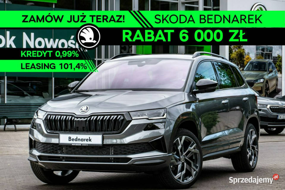 koda Karoq Sportline 15 TSI 150 DSG Zamów już łódzkie
