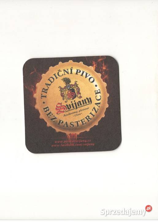 Svijany podstawka do piwa 19 śląskie Gliwice