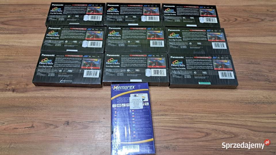 Nowe Kasety VHS HD E120 E180 Panasonic