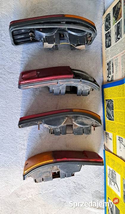 Polski Fiat 127p Fiat 127 lampy tylne Lampy tylne Gliwice