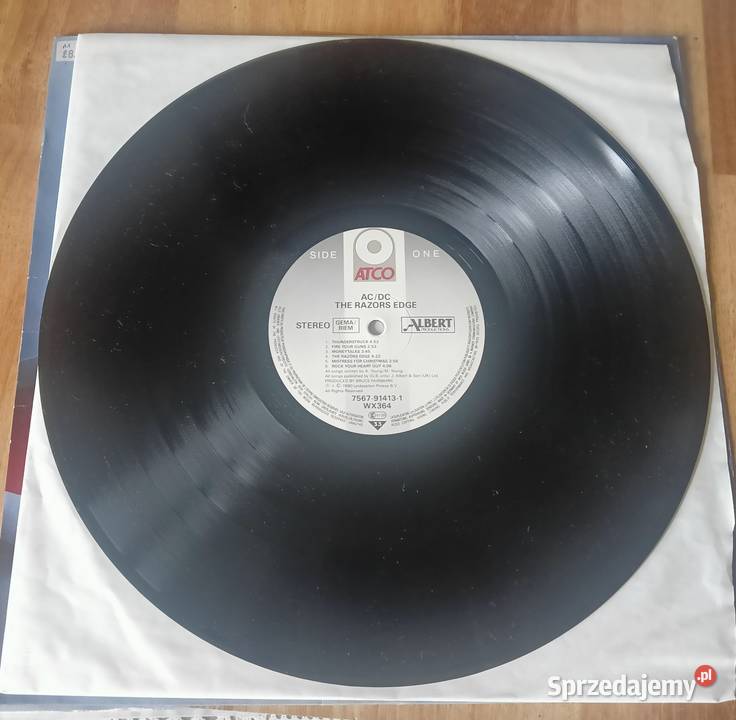 ACDC The Razors Edge LP 1990 1st Press Germany Ochojno
