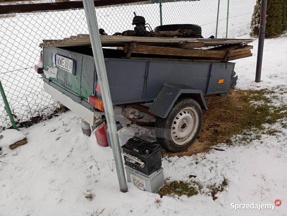 Przyczepka samochodowa sam zarejestrowana lubelskie Sowin