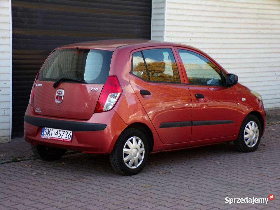 Hyundai i10 Klimatyzacja Gwarancja 2009r 11 67 I VAT marża Mikołów sprzedam