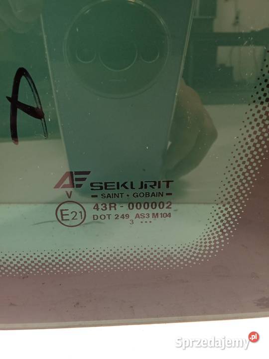 Szyba Boczna Prawa Tylna Ford Galaxy 95Sharan wielkopolskie Bralin