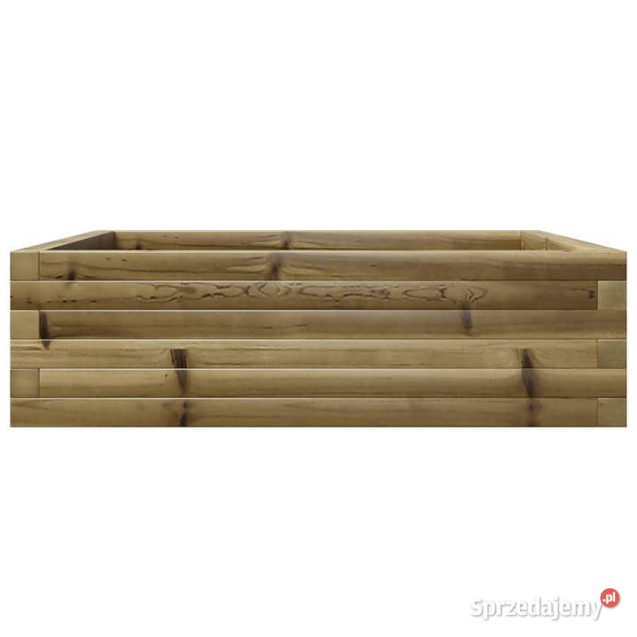 Donica ogrodowa 80x80x23 impregnowane drewno