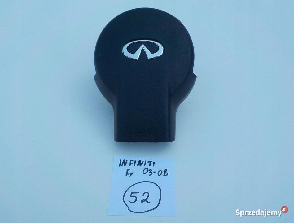 PODUSZKA AIRBAG KIEROWCY INFINITI FX35 FX45 0308 osobowe Nowy Tomyśl