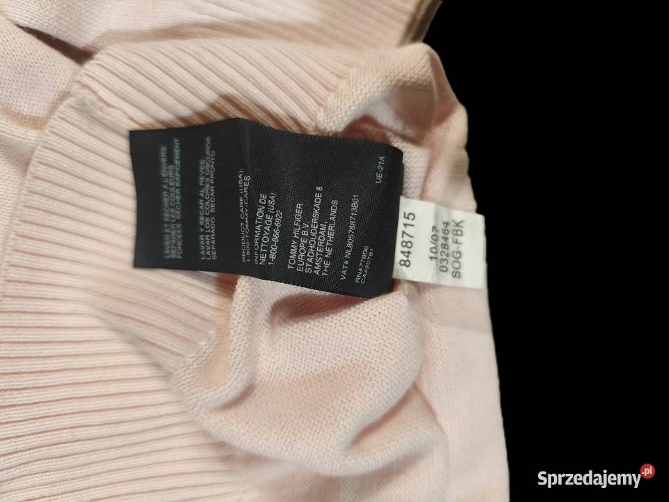 Ekskluzywny sweter męski Tommy Hilfiger VNeck Gródek