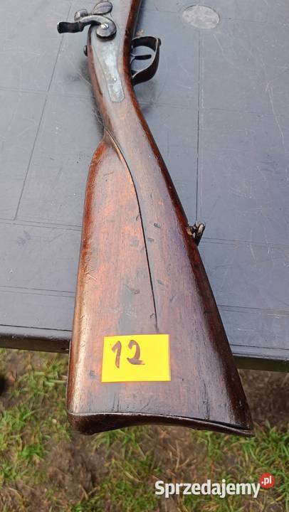 Broń czarno prochowa XIX wiek Francja Jasło