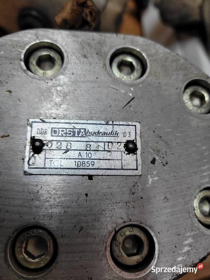 Pompa hydrauliczna A 10 ORSTA z dodatkową Złotów