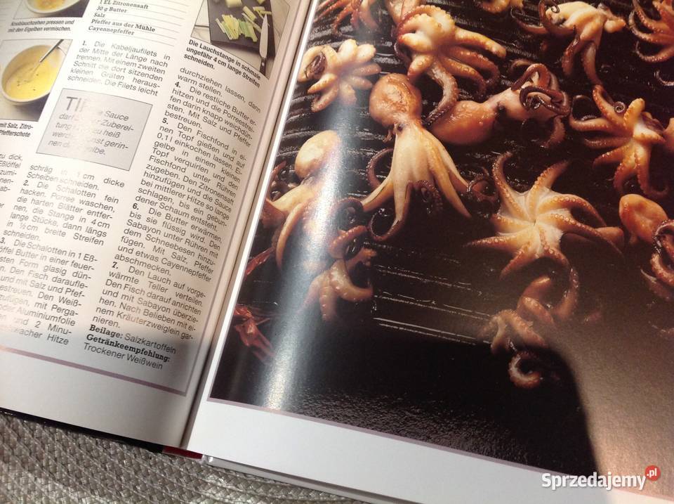 Poradnik Kulinarny Książka Ryby i Owoce Morza lubuskie Nowa Sól