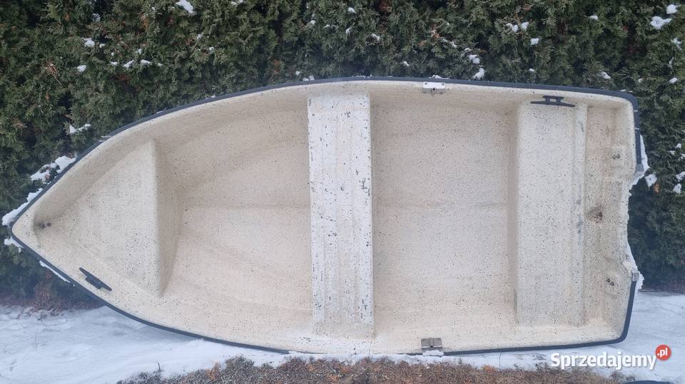 Łódka plastikowa plus wózek slipowy kujawsko-pomorskie Sępólno Krajeńskie