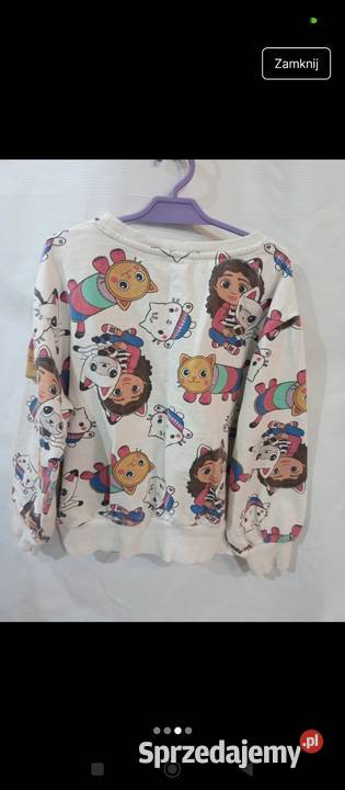 Bluza z motywem koci domek Gabi r128134 Bluzy lubelskie Zwierzyniec