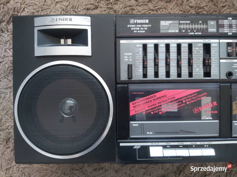 Fisher phw465k radiomagnetofon pomorskie Gdynia