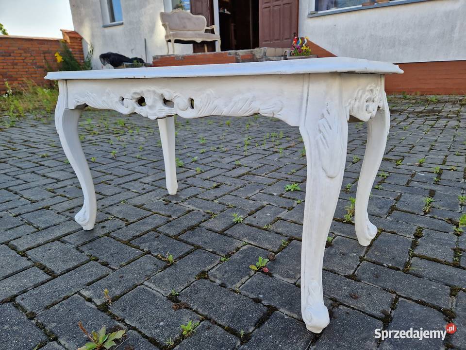 Stylowa ława na giętych nóżkach Szczecinek sprzedam