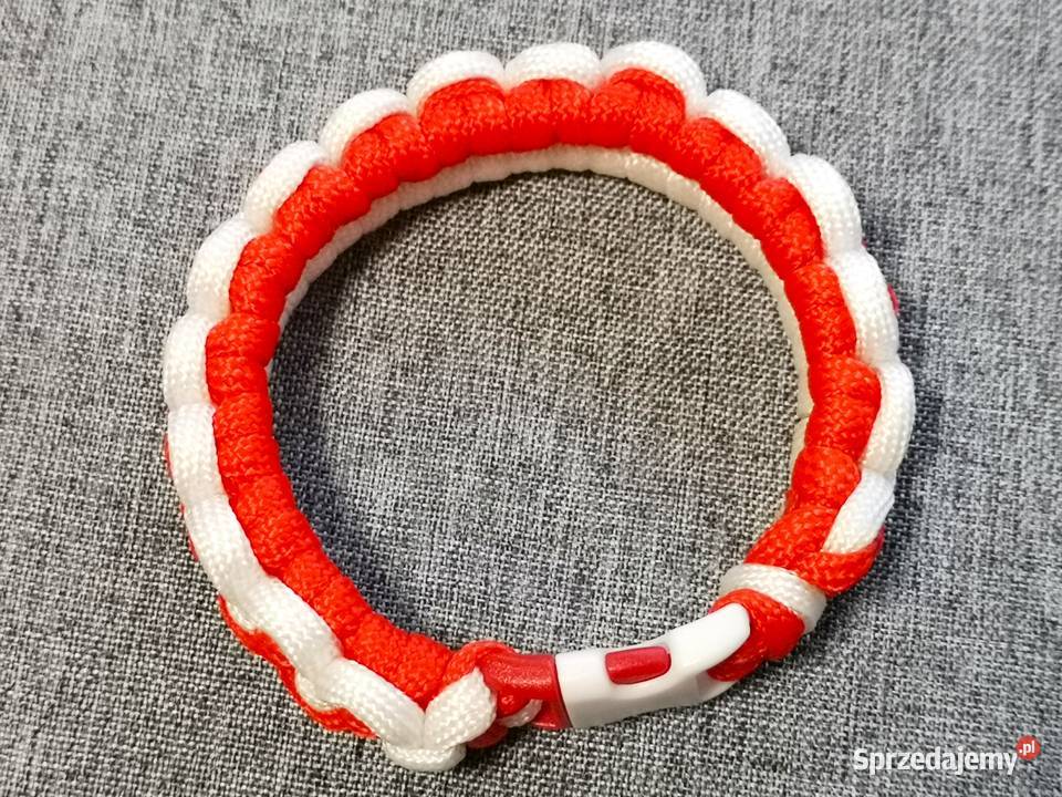 Bransoletka z paracordu splot Half Hitch Kielce