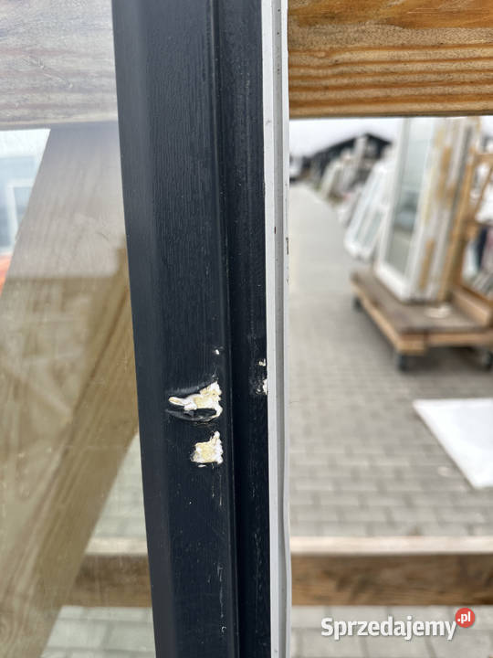 OKNA KacprzaK Witryna 112X149 FIX Używany PCV Siedlce