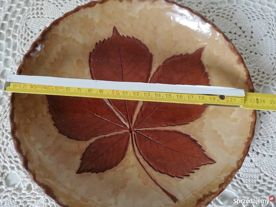 Patera brązowy liść Gorlice sprzedam