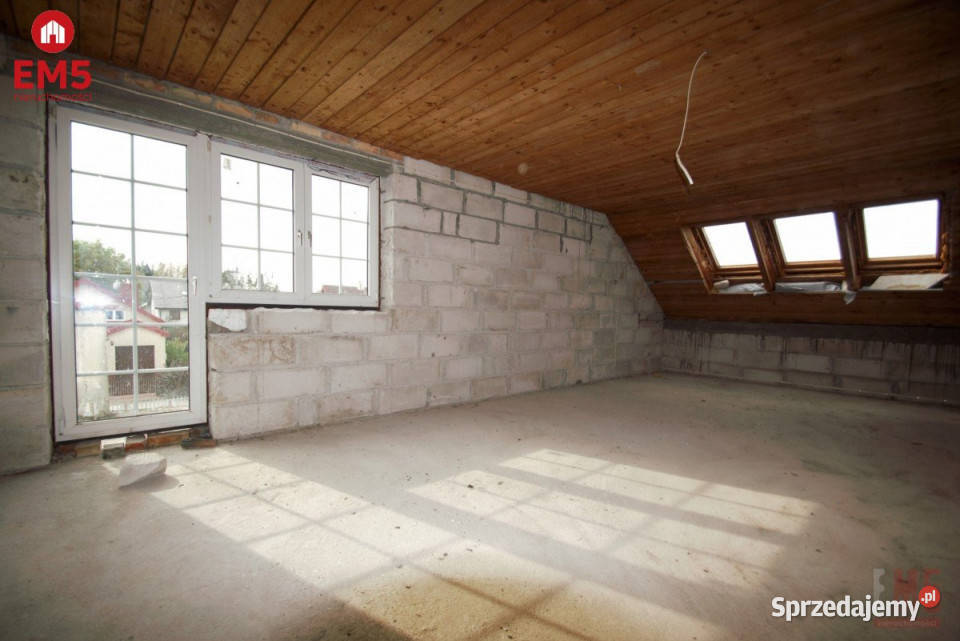 Sprzedam dom wolnostojący 6522m2 Ogrodniczki stan surowy zamknięty