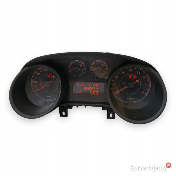 LICZNIK ZEGARY 554000980300 Fiat Bravo II 14 16V osobowe lubelskie Chełm