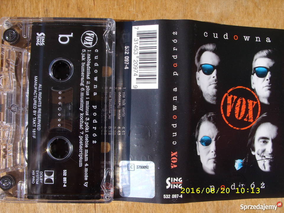 Pop kaseta VOXCUDOWNA PODROZ Wołów