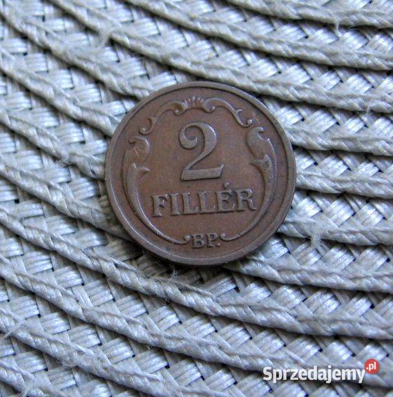 Węgry 2 Filery 1927r wielkopolskie Kalisz