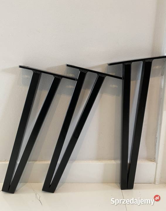 Czarne Nogi metalowe Noga loft 40Stolik kawowy Bochnia