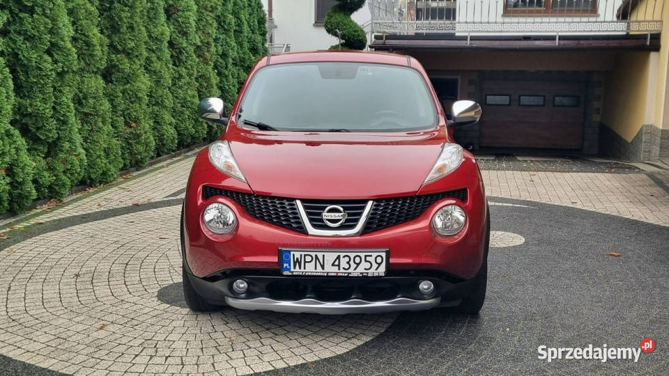 Nissan Juke Kamera 16T 190 GWARANCJA Zakup Door Rok produkcji 2010 Płońsk