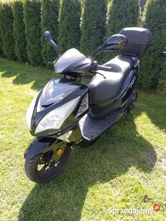 Skuter Romet 787 motocykl 125 stan nowy kufer Pszczyna