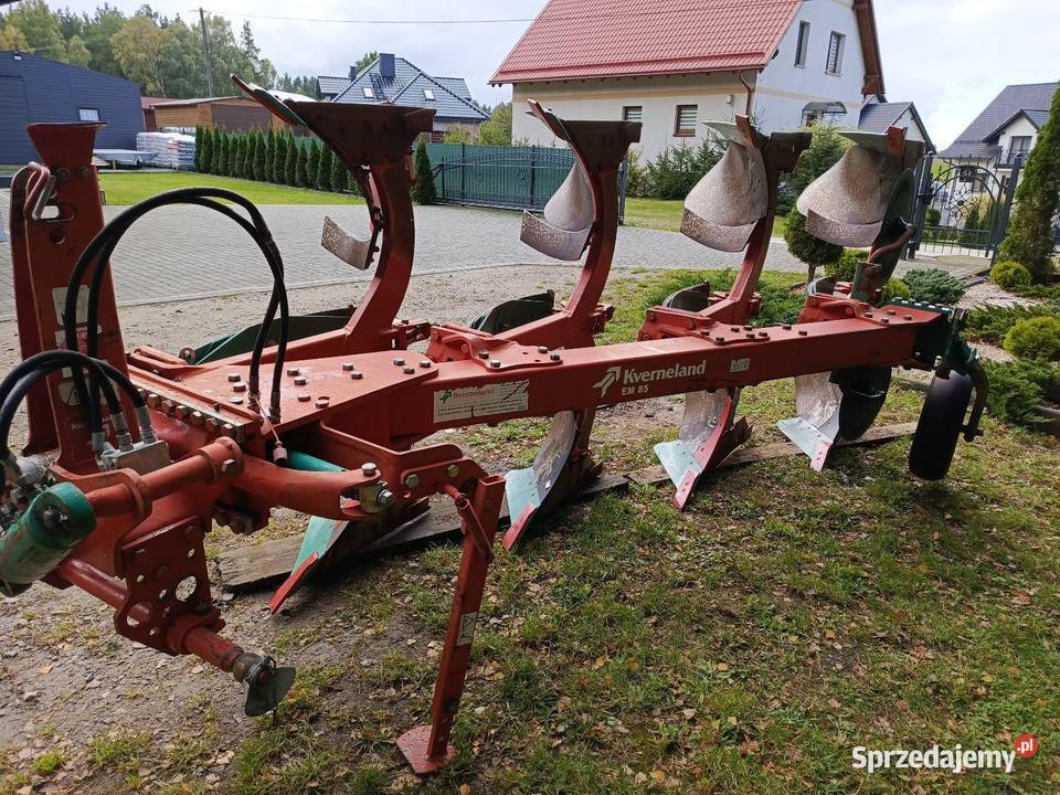 Pług obrotowy Kverneland EM 85 16 pług 4 Skibowy Kverneland Pługi Sierakowice