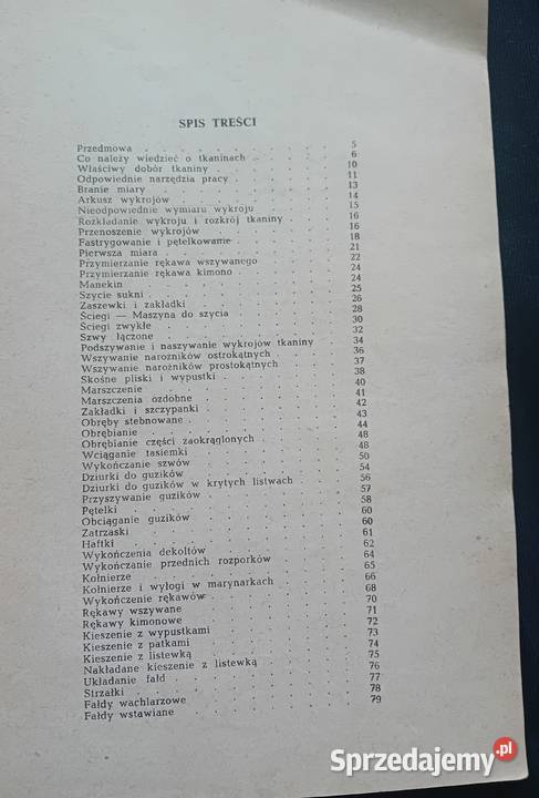 Antonie Janusch Szyjemy w domu WPLiS 1957 r