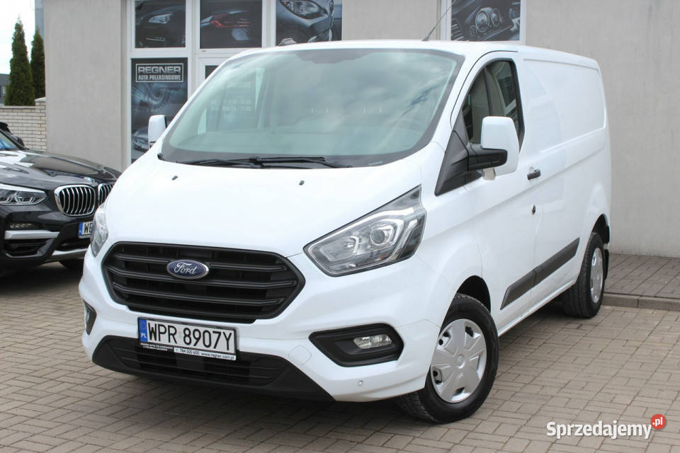 Ford Transit Custom 3osobowy FV23 130 VAT1 ASR (kontrola trakcji) Sokołów