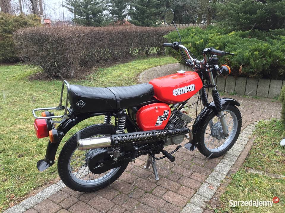Simson enduro do soboty świętokrzyskie Kolonia Bogoria