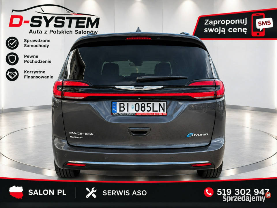 Chrysler Pacifica 2022 w wersji Limited 7 miejsc Białystok