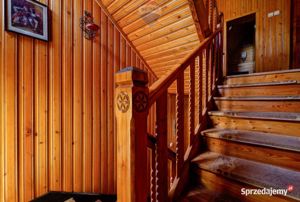 Krzeptówki Dom 17ar działki i widok Zakopane