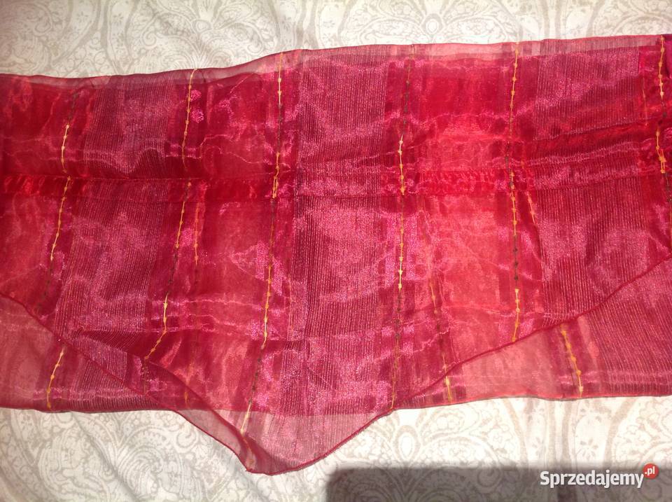Firanka Rzymska Czerwona czerwony sprzedam