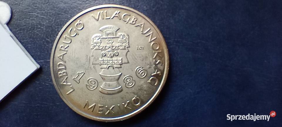 Stare monety 100 forint 1985 Mundial Węgry