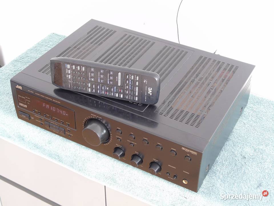 Wzmacniacz z radiem JVC RX416 pilot mocny i