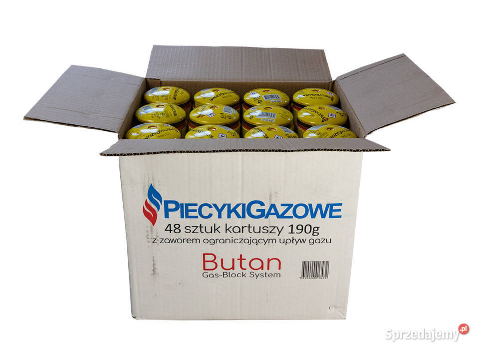 Kartusz gazowy 190 gram nabój gazowy Pozostałe Stąporków