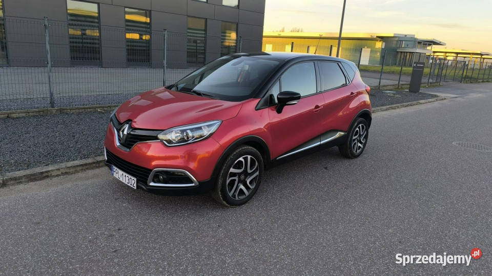 Renault Captur ZEN ENERGY TCE 82 2017r 1wł w 101 czerwony