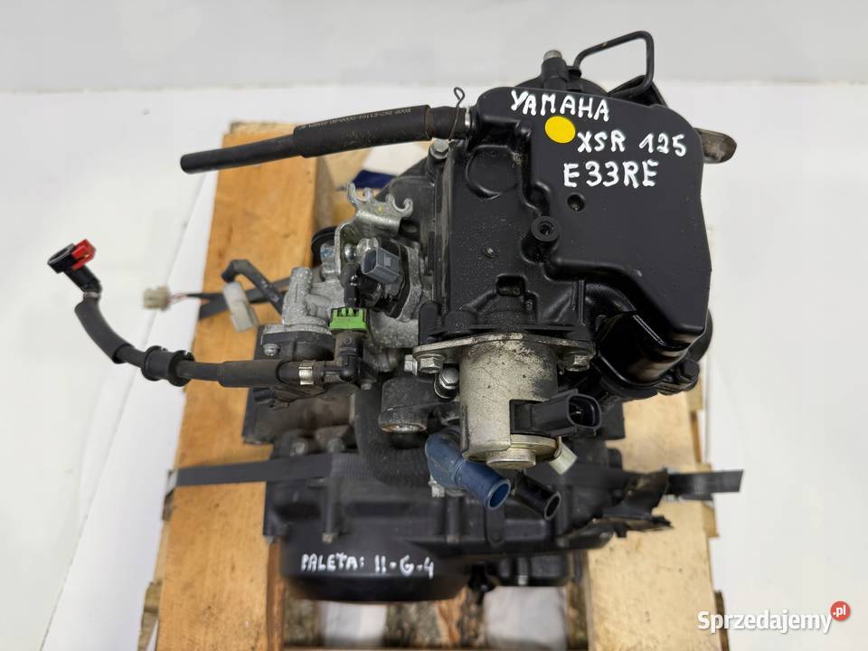 SILNIK E33RE Yamaha XSR 125 sprawny kompletny