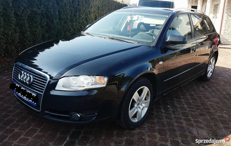 AUDI A4 B7 czarne kombi wspomaganie kierownicy A4 Chojnice