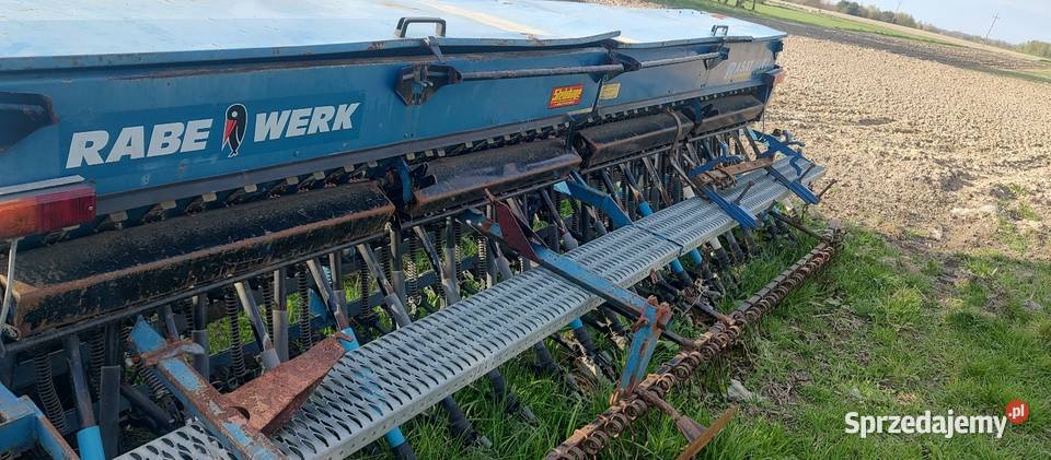 Siewnik rabe werk skrzyni olejowa ścieżki lubelskie Zezulin Drugi